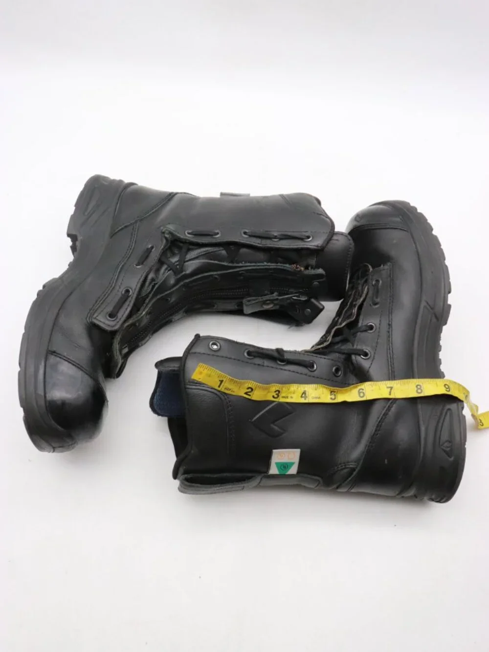 HAIX Airpower Boots Men’s Size 10 M First Responder Zip Steel Toe Waterproof
